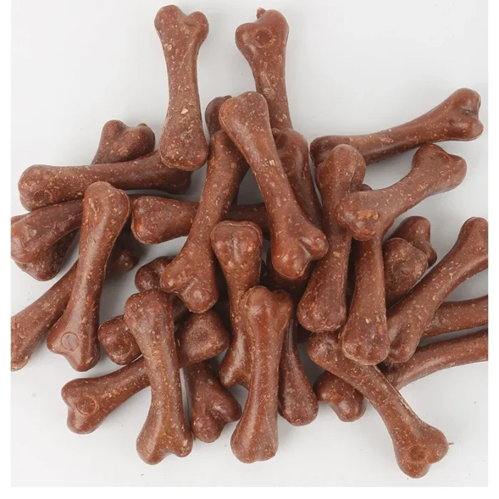 Dry Jerky Dog Dental Chew Puppy Snack Large Capacity Snacks For Dogs Pet Snack Happy Dog Feeding Molar Stick Teeth Cleaning Beef